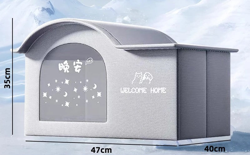 Summer Cooling Pet Cave – Ice House for Cats & Small Dogs