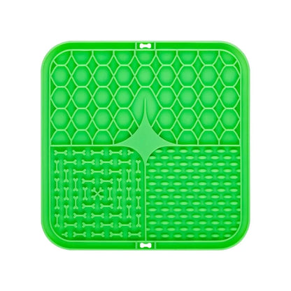 Lick Mat for Dogs – Slow Feeder & Bath Distraction Silicone Pad