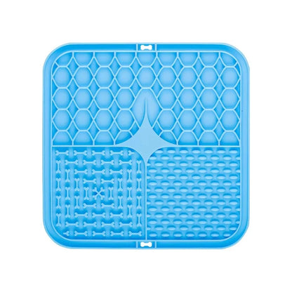 Lick Mat for Dogs – Slow Feeder & Bath Distraction Silicone Pad