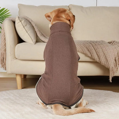 High-Neck Dog Vest – Warm Winter Jacket for Small & Medium Dogs