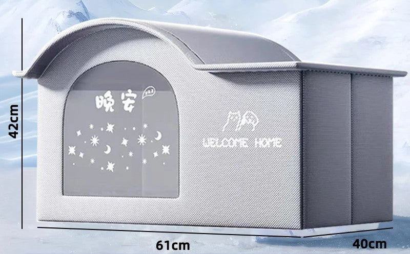 Summer Cooling Pet Cave – Ice House for Cats & Small Dogs