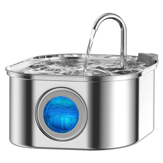 Pet Water Fountain – Quiet Auto-Circulating Dispenser for Cats & Dogs