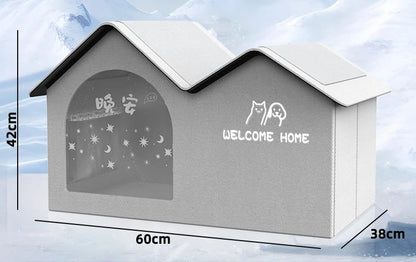Summer Cooling Pet Cave – Ice House for Cats & Small Dogs