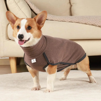 High-Neck Dog Vest – Warm Winter Jacket for Small & Medium Dogs