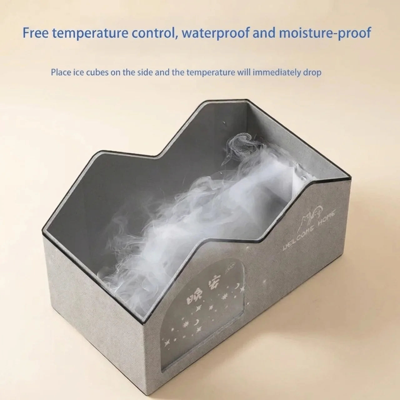 Pet Cooling Cave – Ice House for Cats & Small Dogs