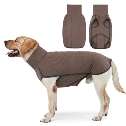 High-Neck Dog Vest – Warm Winter Jacket for Small & Medium Dogs
