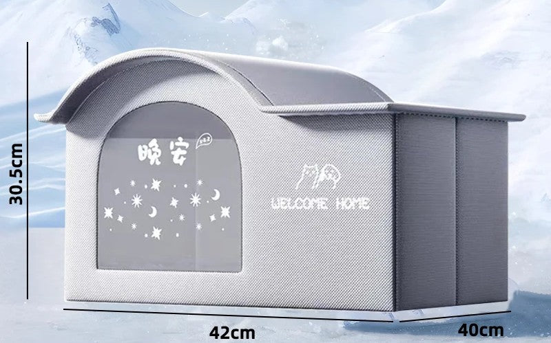 Summer Cooling Pet Cave – Ice House for Cats & Small Dogs