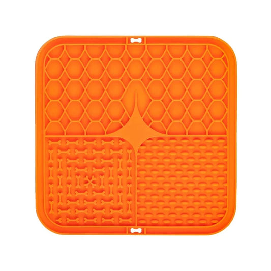 Lick Mat for Dogs – Slow Feeder & Bath Distraction Silicone Pad