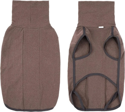 High-Neck Dog Vest – Warm Winter Jacket for Small & Medium Dogs