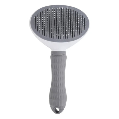 Self-Cleaning Pet Slicker Brush – Grooming Comb for Cats & Dogs