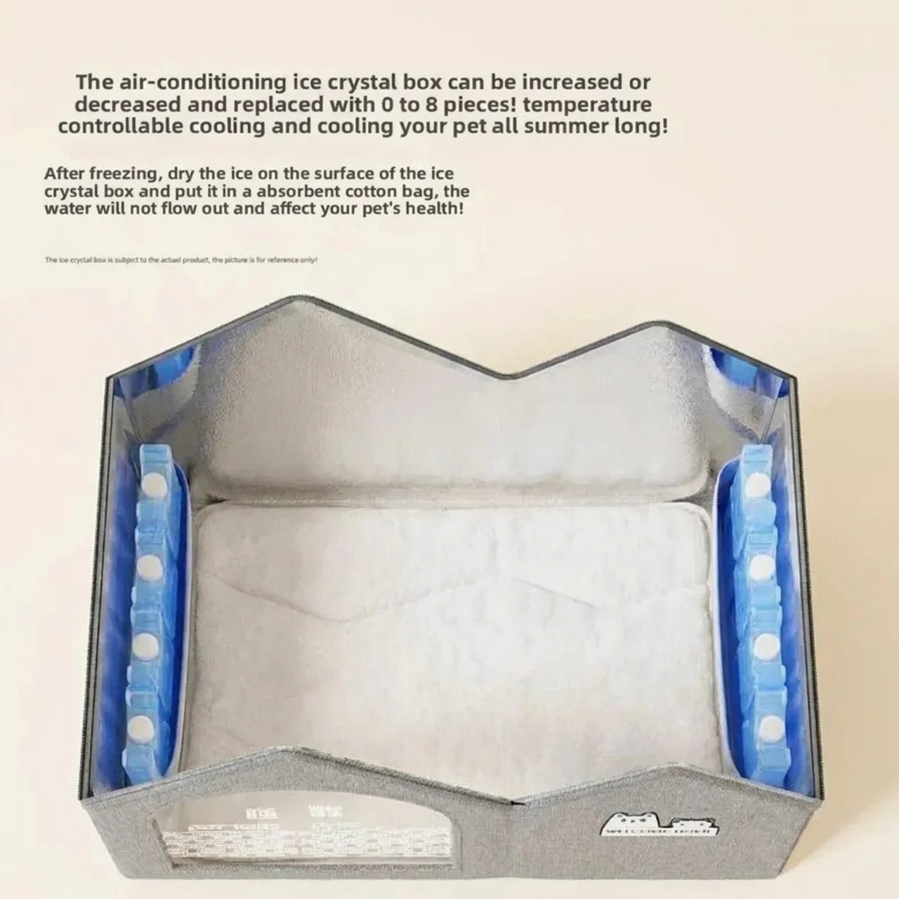 Pet Cooling Cave – Ice House for Cats & Small Dogs