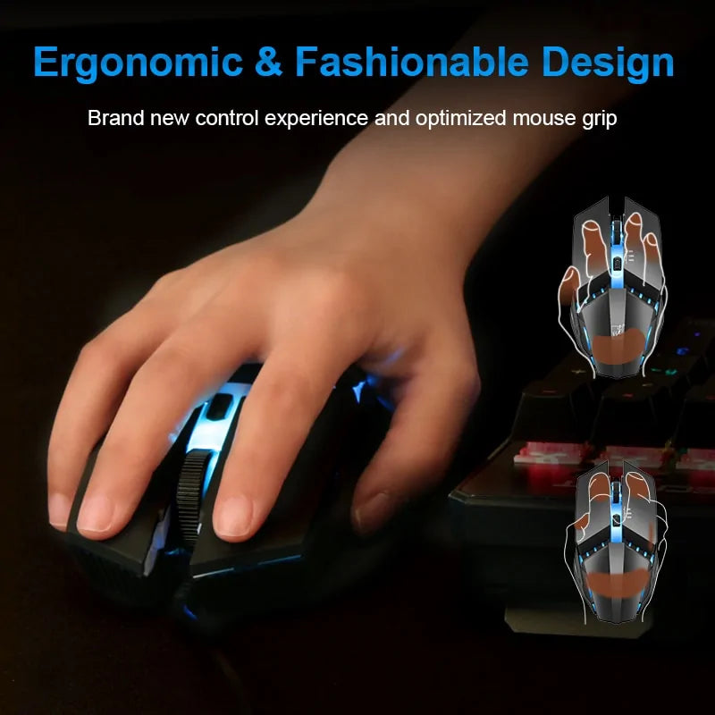 LOLO'S SHOP - LED Ergonomic Mouse